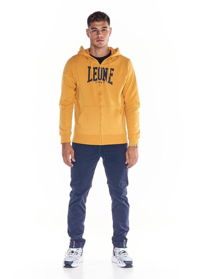 Męska zapinana na zamek bluza z kapturem Leone 1947 Apparel