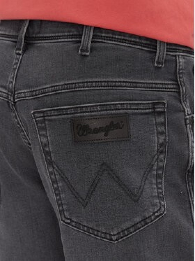 Wrangler Szorty jeansowe Texas 112364833 Szary Regular Fit