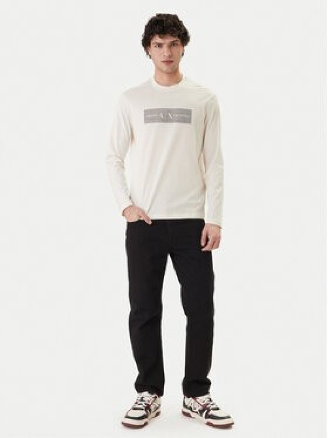 Armani Exchange Longsleeve XM002820 AF10356 U1074 Écru Regular Fit