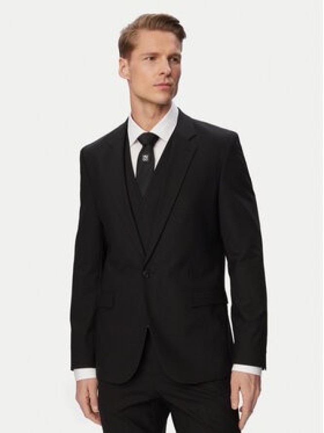 HUGO Garnitur Arti/Hesten242V1X 50547341 Czarny Extra Slim Fit