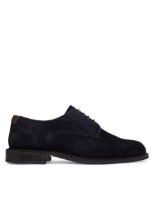 Tommy Hilfiger Półbuty Corporate Dressy FM0FM05969 Granatowy