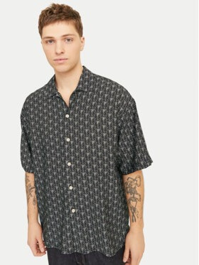 Jack & Jones Koszula Marshall 12271103 Czarny Wide Fit
