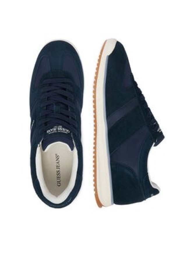 Guess Jeans Sneakersy EO-DELAND-01 WE Granatowy