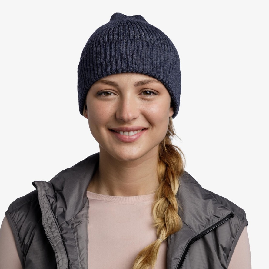 Czapka sportowa Running z odblaskiem z wełny merino active beanie