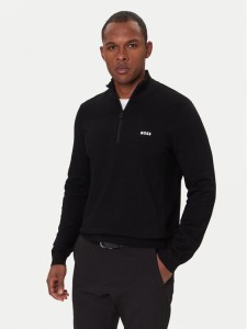 BOSS Sweter Momentum-X QZ 50547898 Czarny Regular Fit