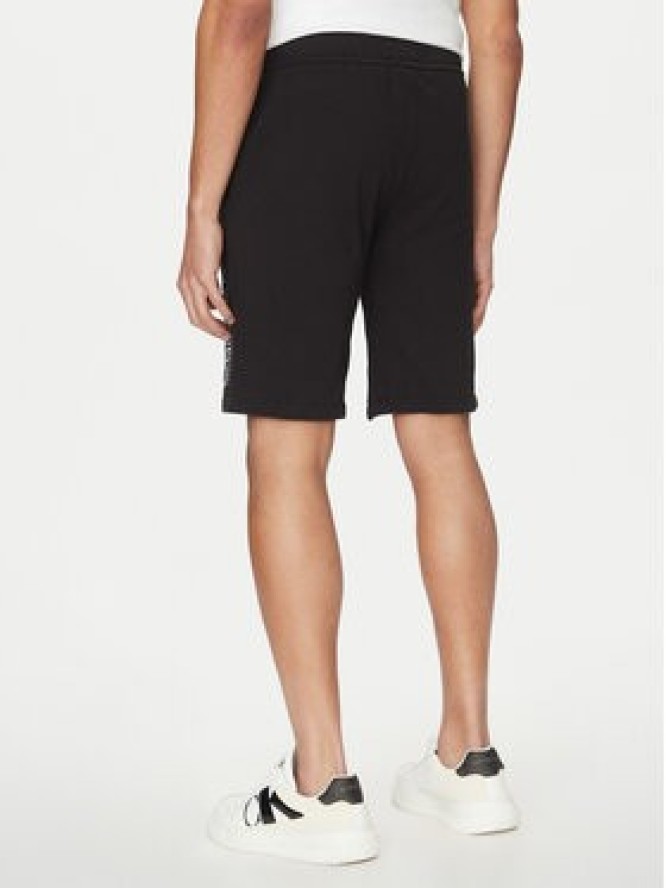 Calvin Klein Szorty sportowe Modern Twill K10K114122 Czarny Regular Fit