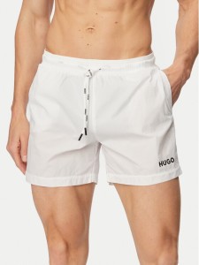 HUGO Szorty kąpielowe Haiti 50469312 Biały Regular Fit