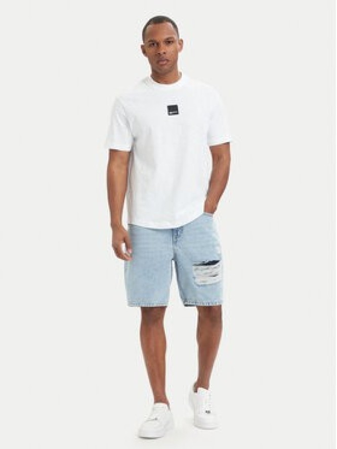 Karl Lagerfeld Jeans T-Shirt B2M17048 Biały Regular Fit