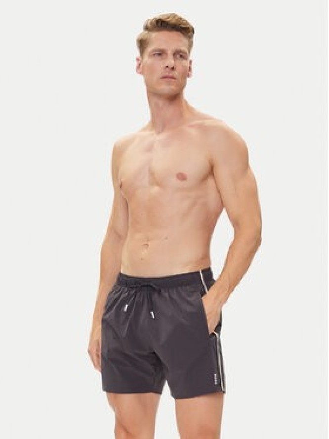 BOSS Szorty kąpielowe Iconic 50491594 Szary Regular Fit