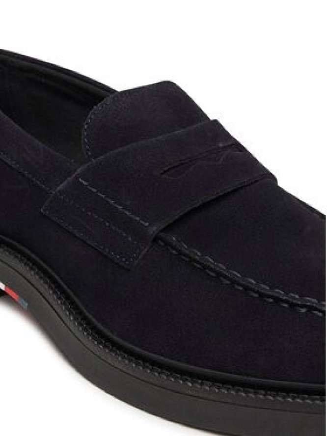 Tommy Hilfiger Mokasyny Comfort Lwt FM0FM05727 Granatowy