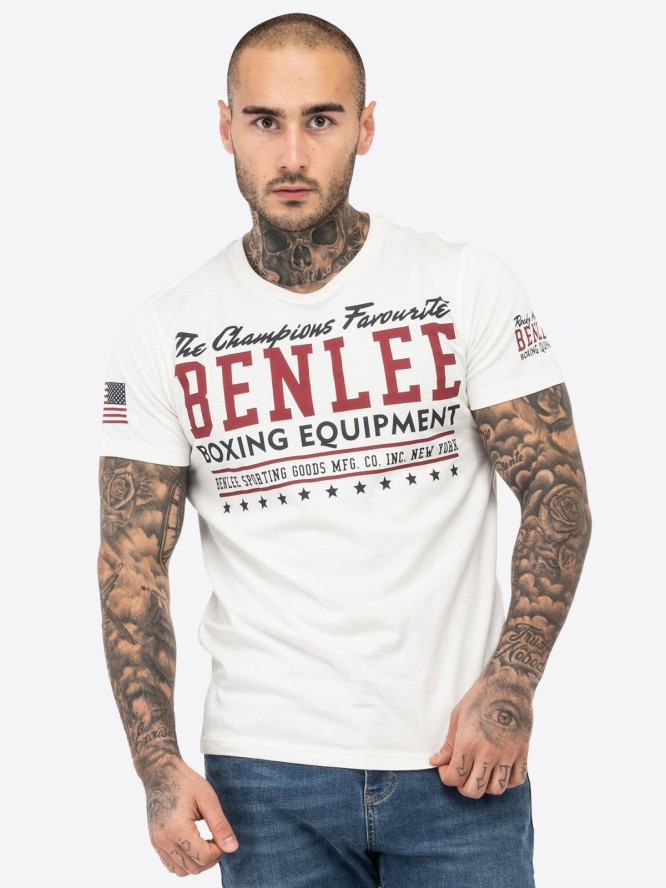 T-shirt o wąskim kroju Benlee Champions