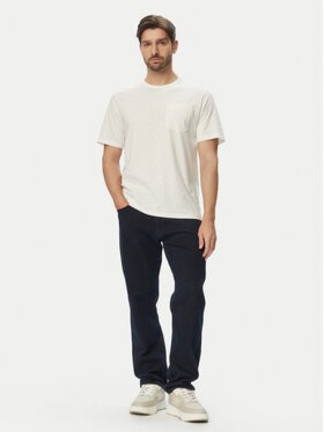 Jack & Jones T-Shirt Cassis 12295066 Kremowy Regular Fit