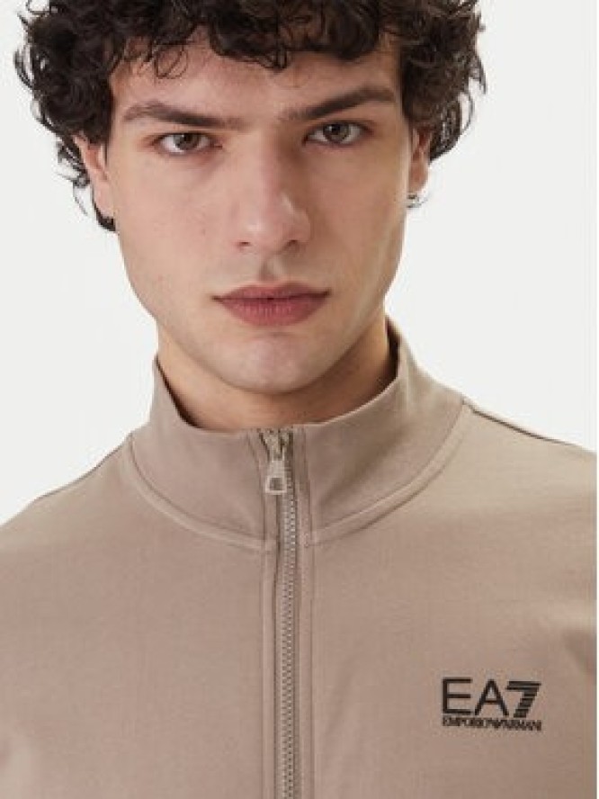 EA7 Emporio Armani Bluza 8NPM31 PJVRZ U6167 Beżowy Regular Fit