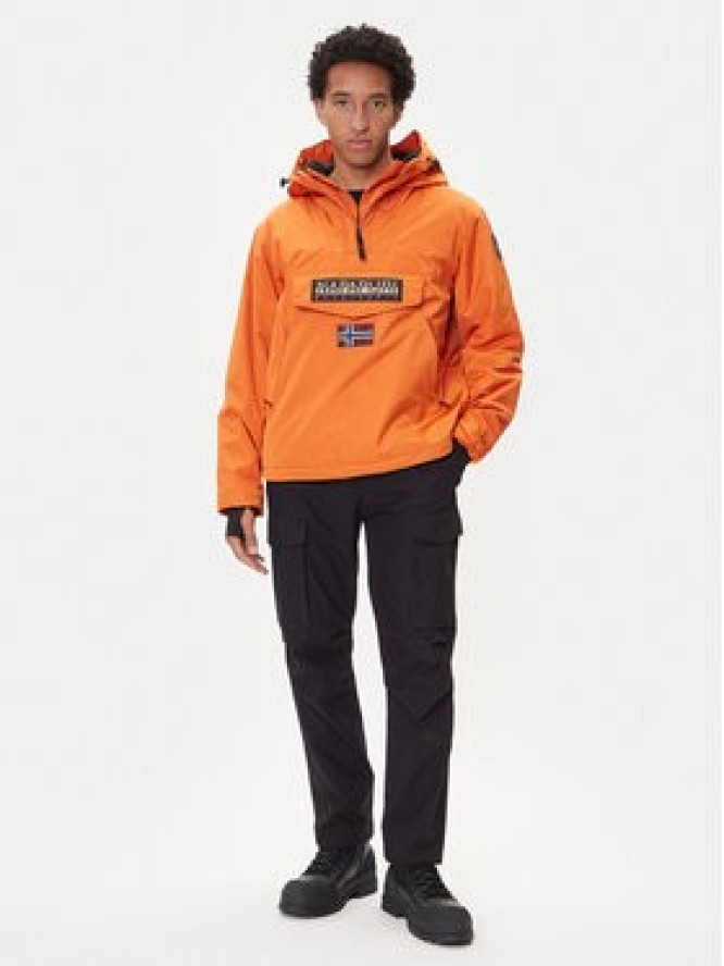 Napapijri Kurtka anorak Rainforest Next NP0A4IB9 Pomarańczowy Regular Fit