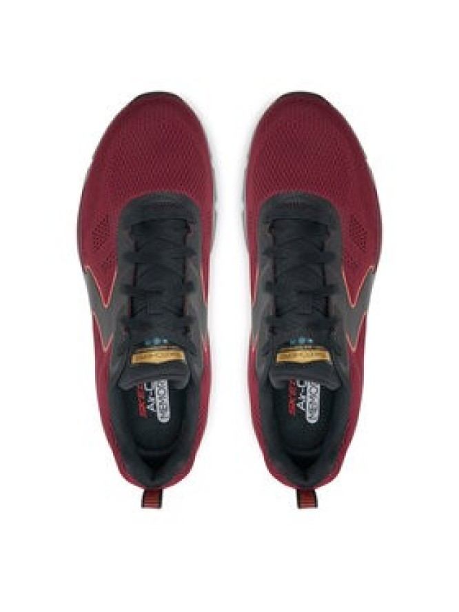 Skechers Sneakersy Ventura – Vulser 232954 BUBK Bordowy