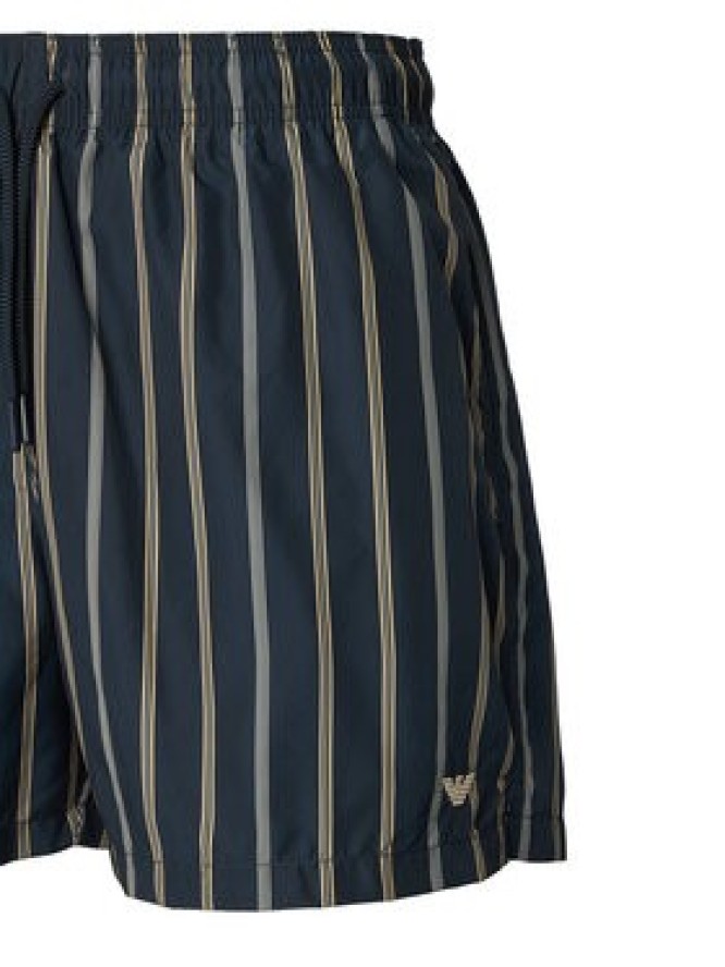 Emporio Armani Szorty kąpielowe EM000583 AF20445 FB170 Granatowy Regular Fit