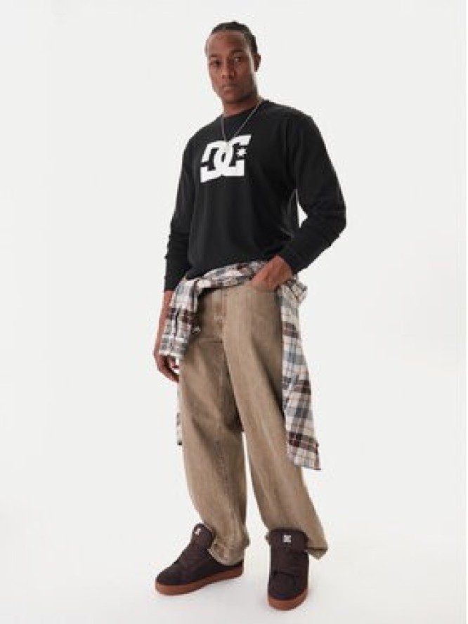 DC Shoes Longsleeve Star ADYZT05372 Czarny Regular Fit