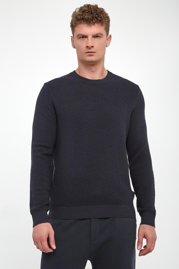 Sweter męski z wełny dziewiczej Donteo JOOP!