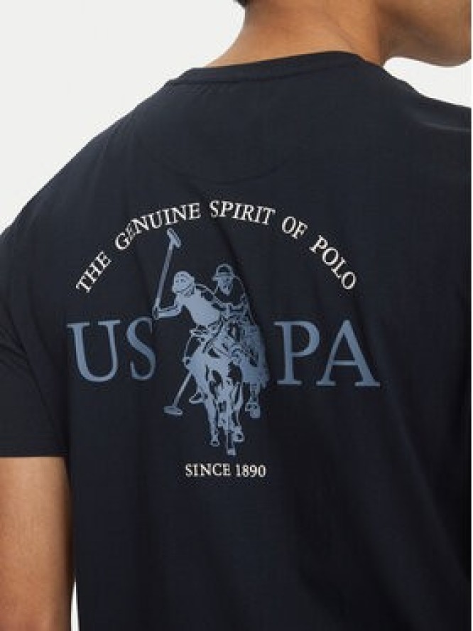U.S. Polo Assn. T-Shirt MUP3657 Granatowy Regular Fit