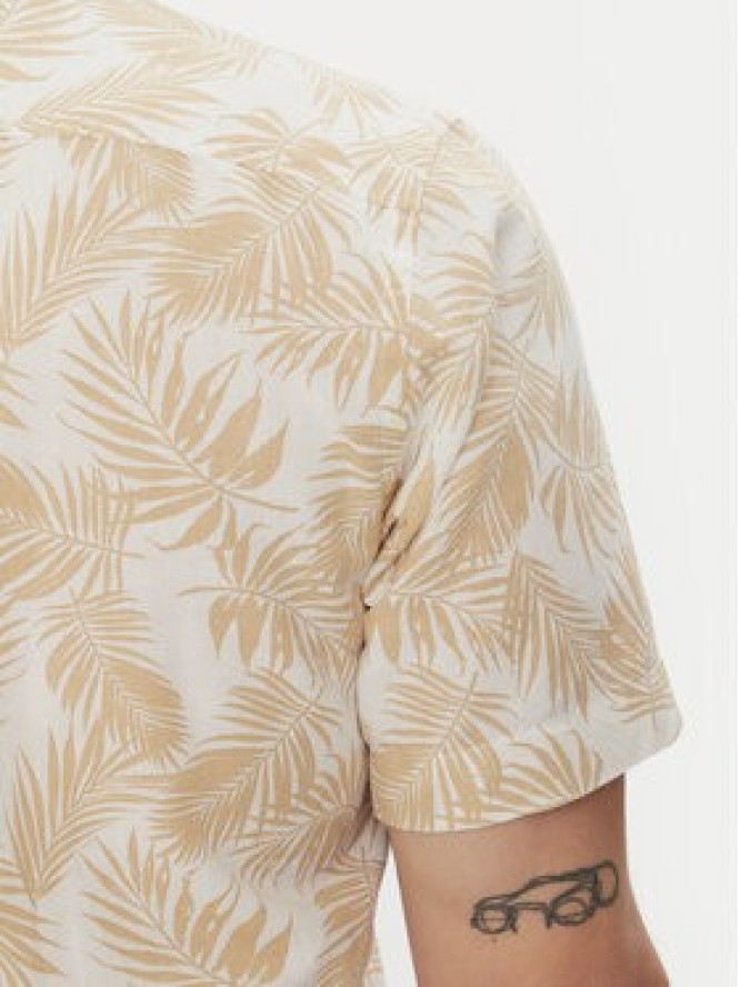 Pierre Cardin Koszula C6 45017.0484 Beżowy Modern Fit