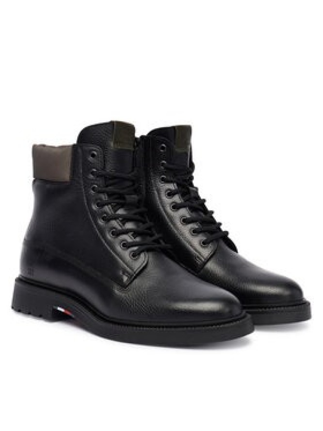 Tommy Hilfiger Kozaki Comfort Lwt Wrm Mx FM0FM05595 Czarny