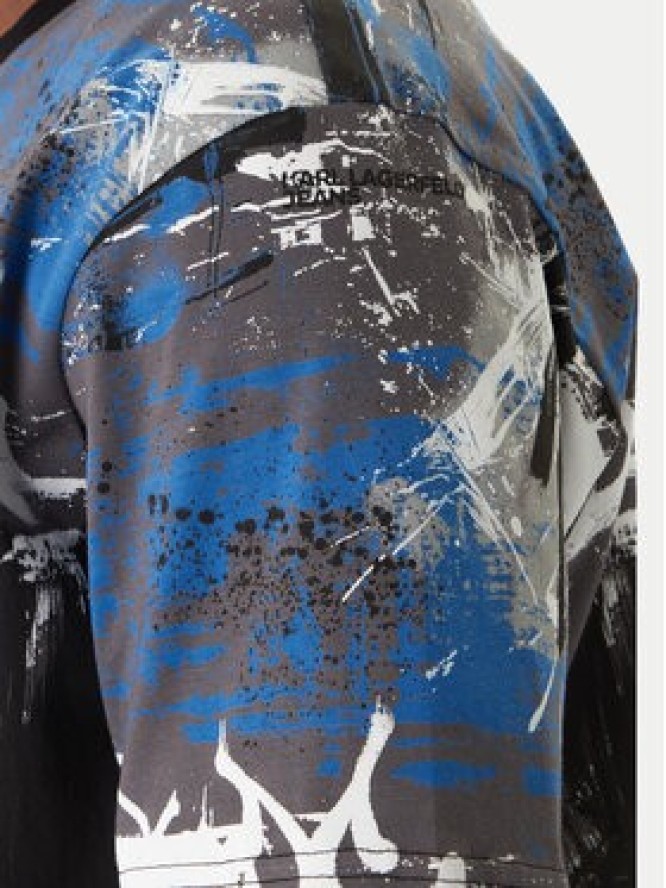 Karl Lagerfeld Jeans T-Shirt B1M17076 Kolorowy Regular Fit