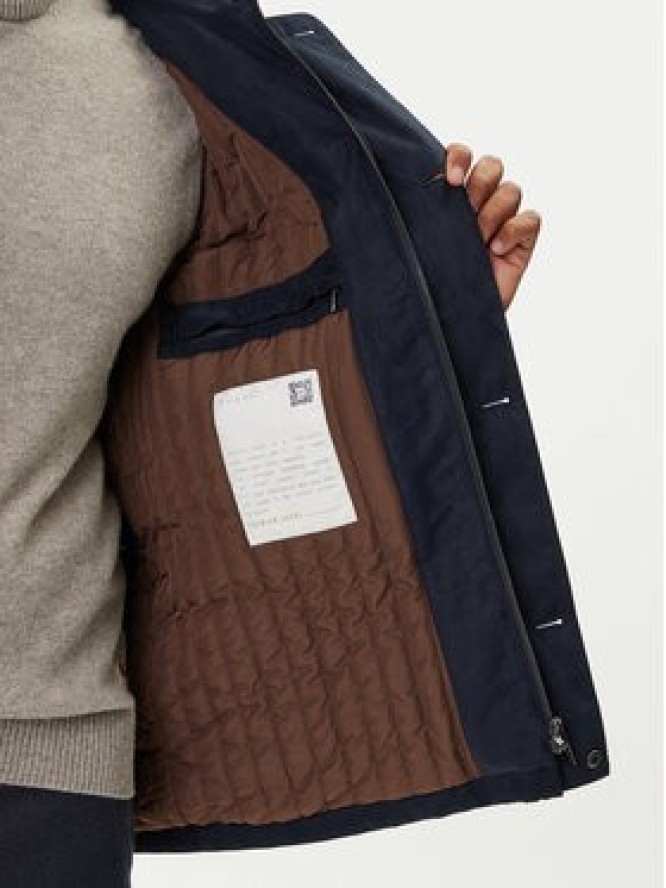 Bugatti Kurtka przejściowa 877400 81018 D Granatowy Regular Fit