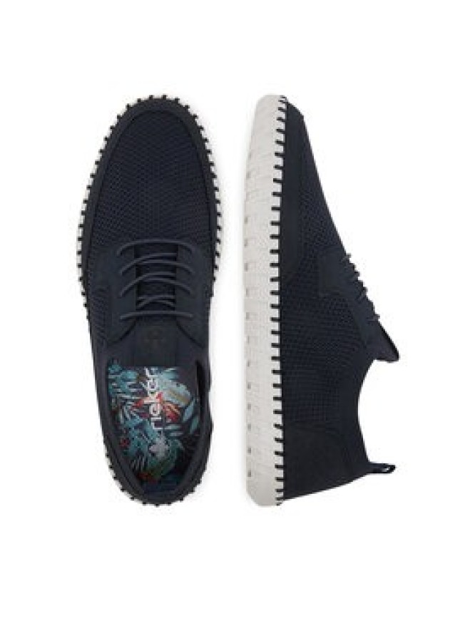 Rieker Sneakersy B2953-14 Granatowy