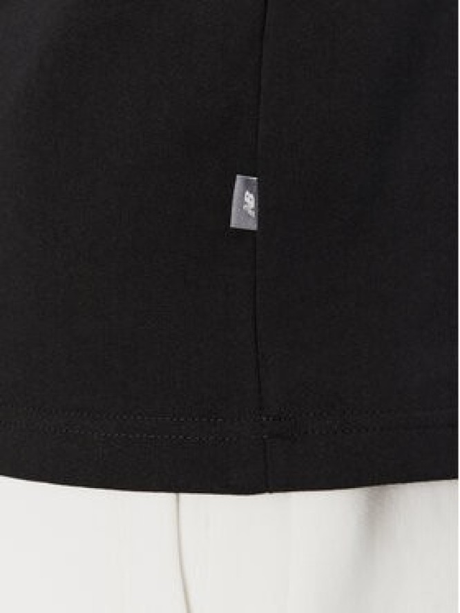 New Balance T-Shirt MT51974 Czarny Relaxed Fit