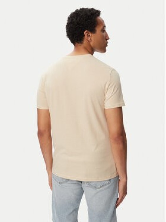 Tommy Jeans T-Shirt Jaspe Htr Tee Ext DM0DM20363 Beżowy Slim Fit