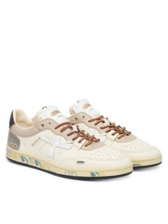 Premiata Sneakersy Bskt Clay Var 8163 Kremowy