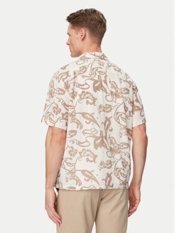 Jack & Jones Koszula Montauk 12293763 Biały Relaxed Fit