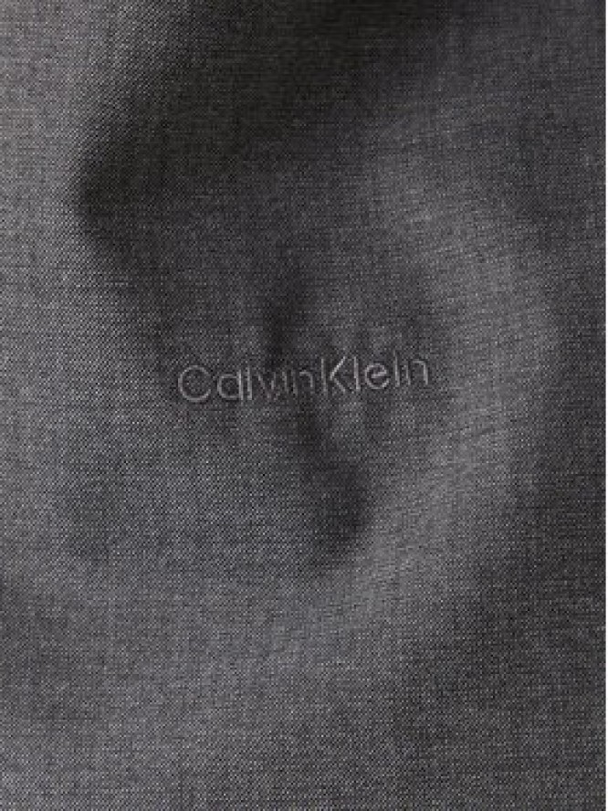 Calvin Klein Koszula Easy LV04LE114G Szary Relaxed Fit
