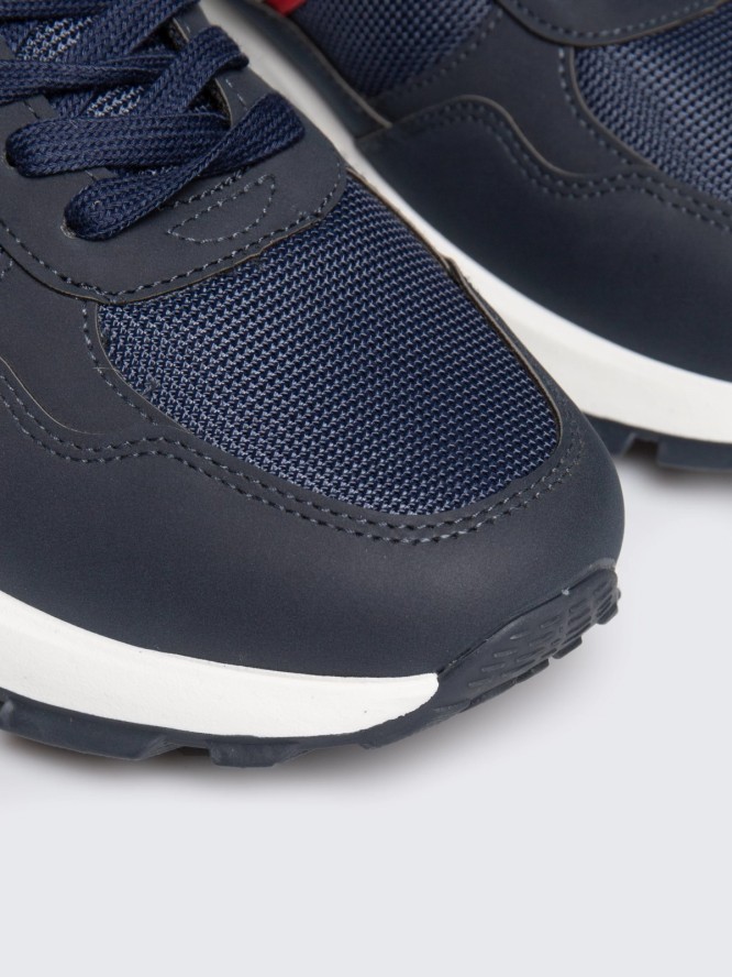 Sneakersy męskie granatowe RR174290 403