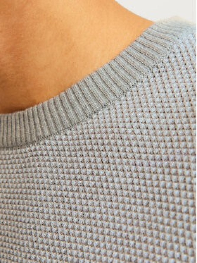 Jack & Jones Sweter Globe 12258139 Szary Regular Fit