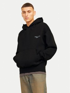 Jack & Jones Bluza Noho 12263036 Czarny Oversize