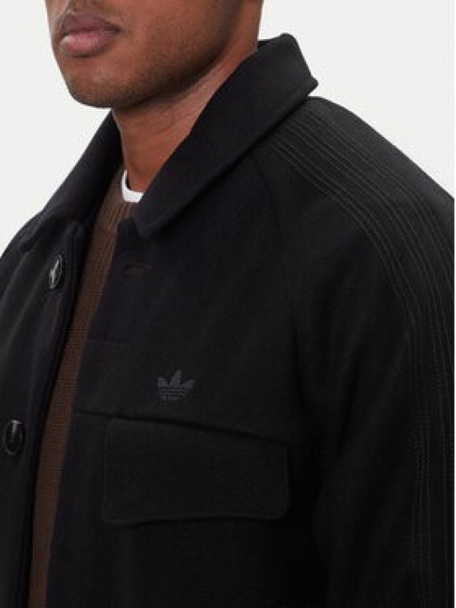 adidas Płaszcz przejściowy Premium Essentials JW0120 Czarny Regular Fit