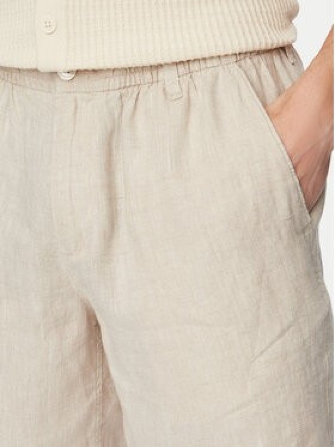 Jack & Jones Szorty materiałowe Bill 12253134 Beżowy Wide Leg