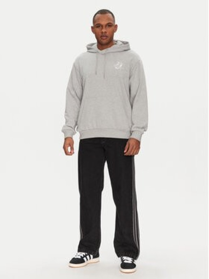 adidas Bluza Made By Nelson V-Day JP0979 Szary Loose Fit