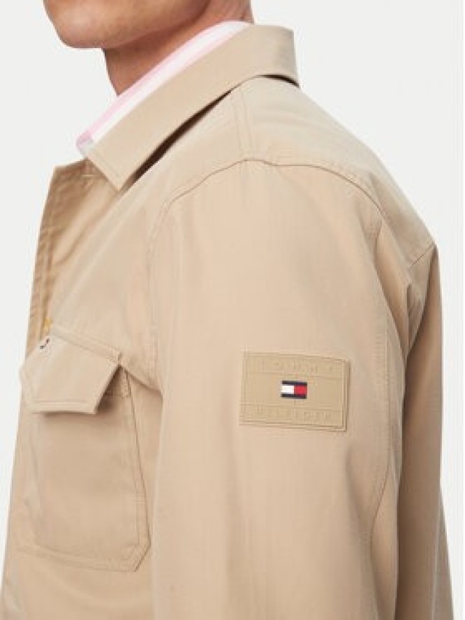 Tommy Hilfiger Kurtka przejściowa MW0MW38712 Beżowy jasny Regular Fit