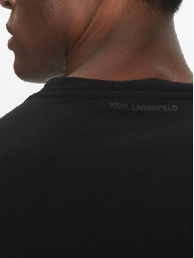 KARL LAGERFELD T-Shirt 755076 552251 Czarny Regular Fit
