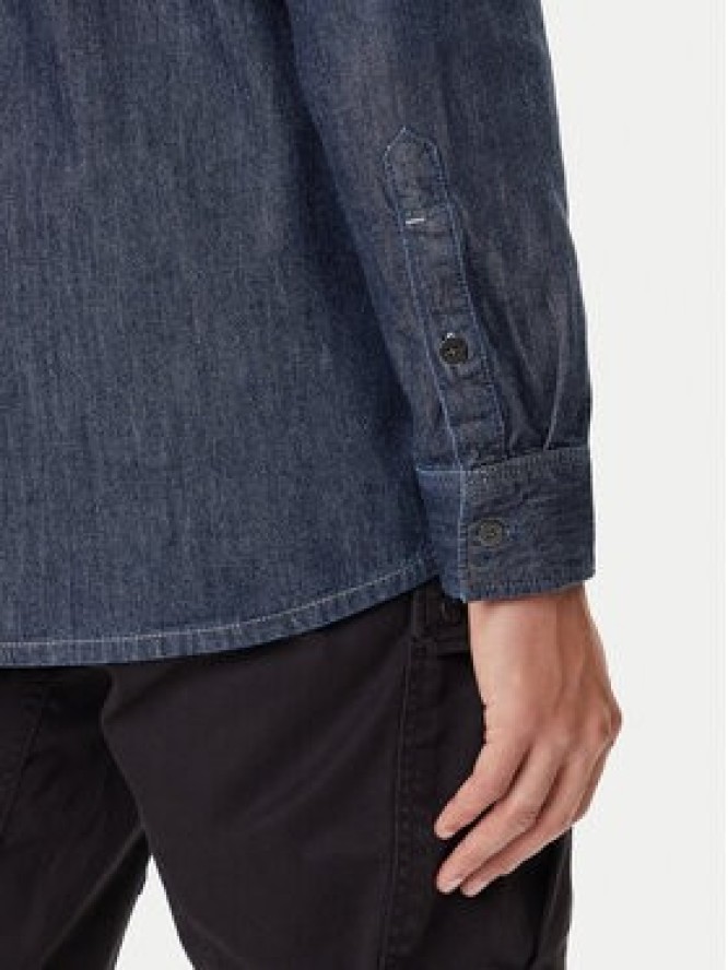 G-Star Raw Koszula jeansowa D27083-D539 Granatowy Regular Fit