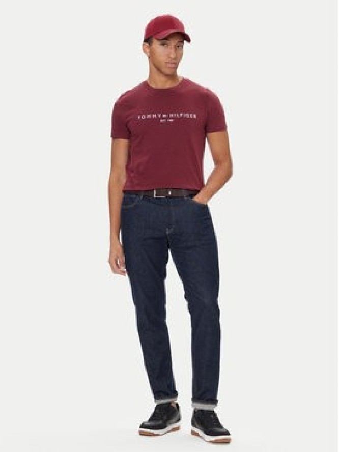 Tommy Hilfiger T-Shirt Logo MW0MW11797 Czerwony Regular Fit