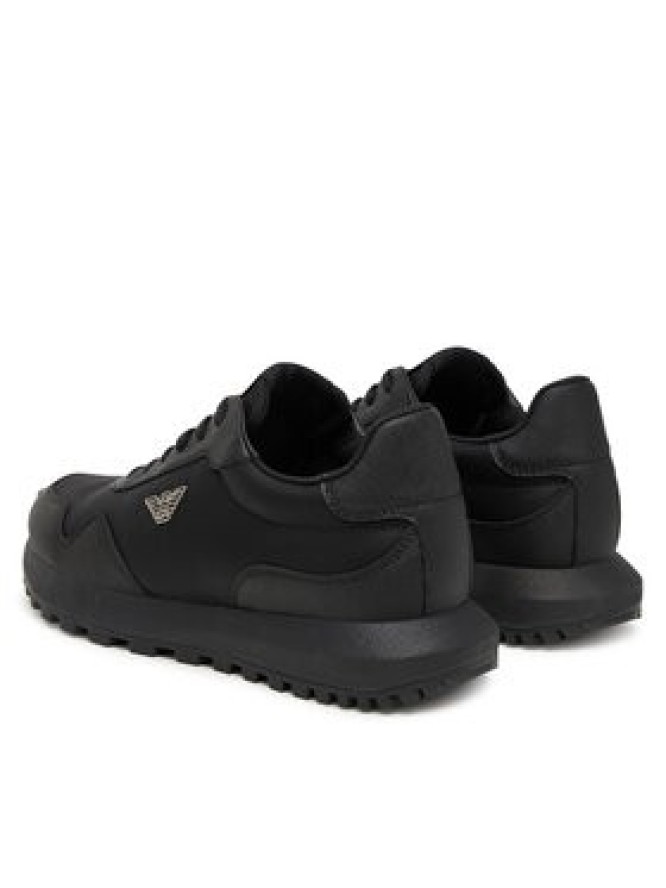Emporio Armani Sneakersy EM003738 AF19532 MC005 Czarny