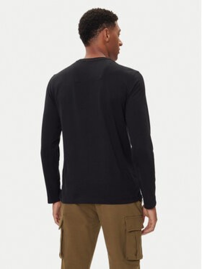 Aeronautica Militare Longsleeve 252TS2468UJ00703 Czarny Regular Fit