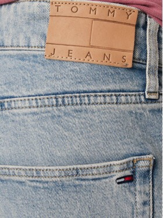 Tommy Jeans Szorty jeansowe Scanton DM0DM22977 Niebieski jasny Slim Fit