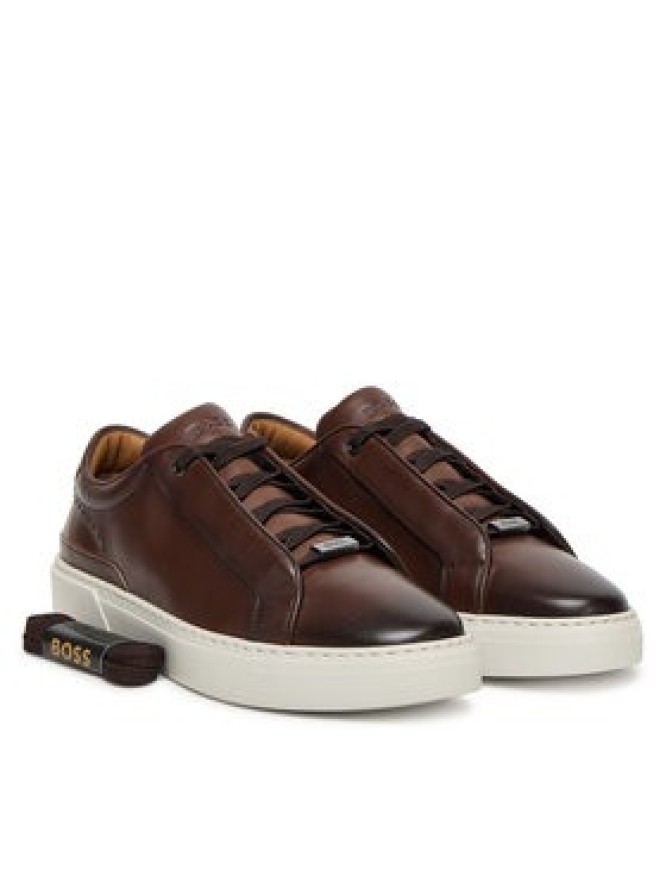 BOSS Sneakersy Gary 50546855 Brązowy
