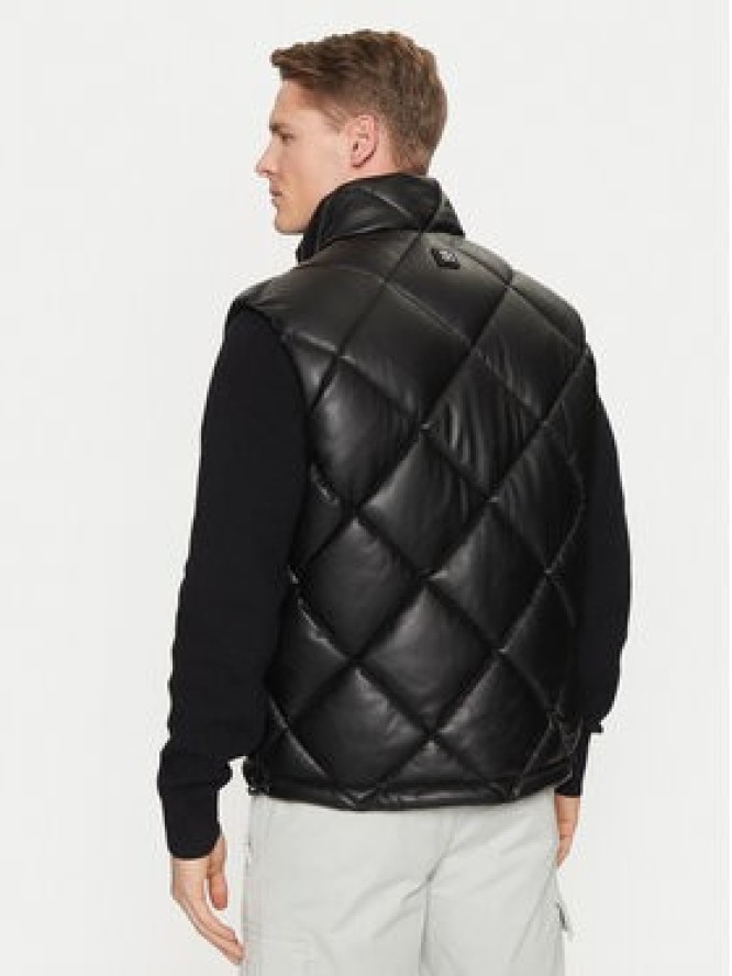 HUGO Bezrękawnik Borintino2441 50527323 Czarny Slim Fit