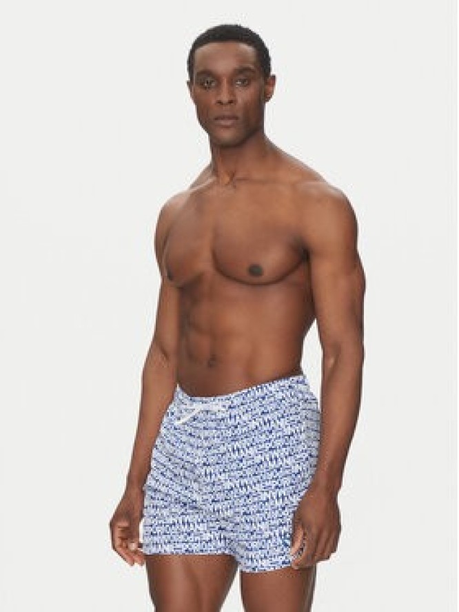 Emporio Armani Underwear Szorty kąpielowe EM000583 AF12343 FB164 Niebieski Regular Fit