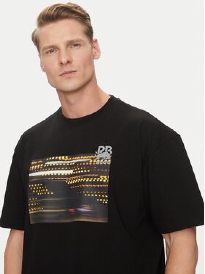 HUGO T-Shirt Daveley_RB 50545125 Czarny Regular Fit